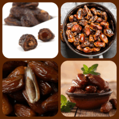 Gerbs Dried Pitted Dates Collage