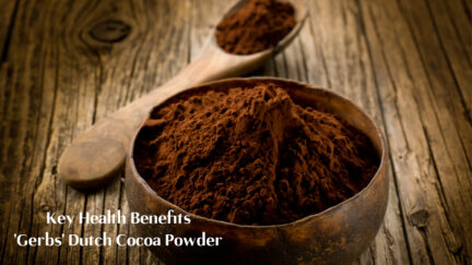 Health benefits of Gerbs Dutch Cocoa Powder