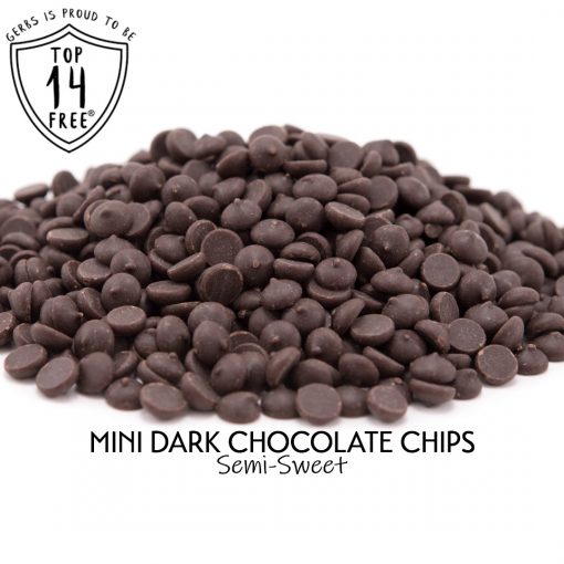 Dark Chocolate Chips Miniatures (68% Cacao) - MyGerbs