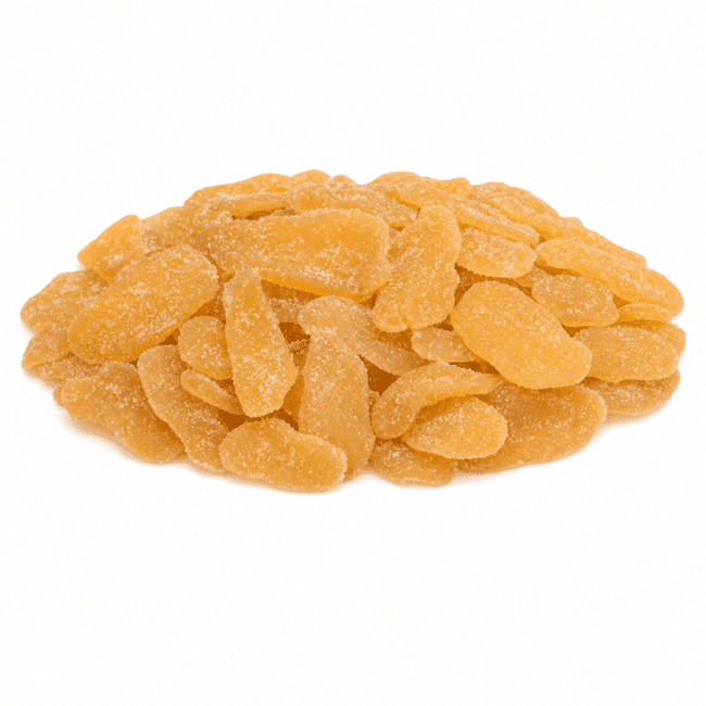 Dried Crystalized Ginger | Sweetened