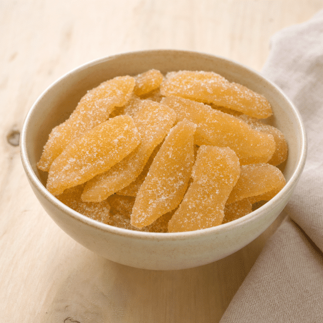 Dried Crystalized Ginger | Sweetened