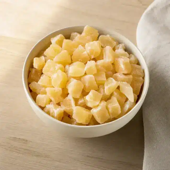 Dried Pineapple Cubes | Sweetened
