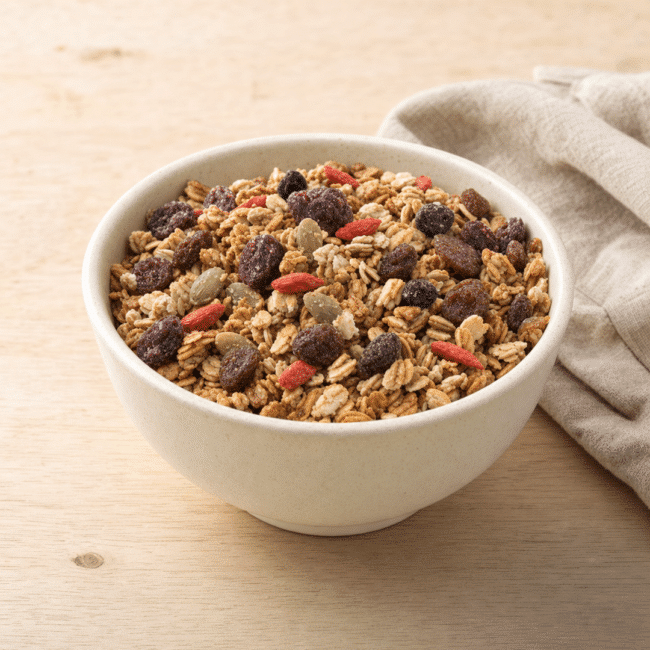 Super Five Dried Fruit Granola