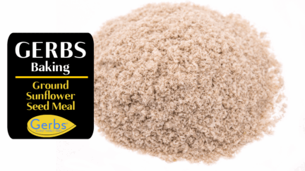 GERBS Sunflower Seeds Protein Powder ground meal.