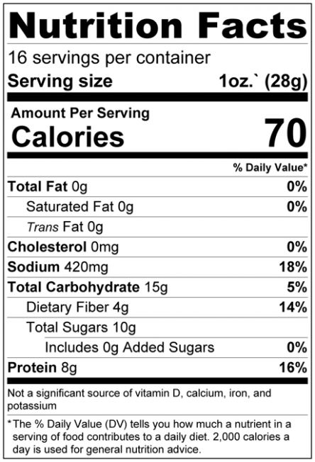 Sun Dried Tomatoes Allergy Friendly Foods MyGerbs   Sun Dried Tomatoes Nutrition Facts 444x652 