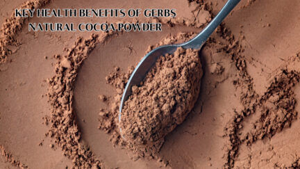 Key health benefits of Gerbs Natural Cocoa Powder