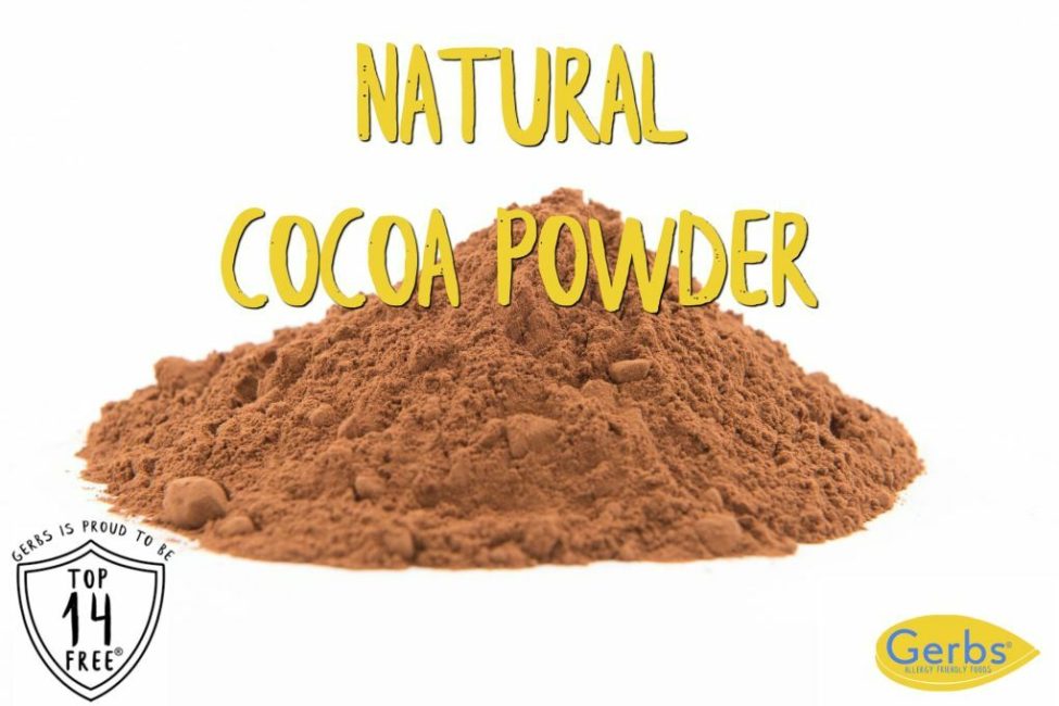 Natural Cocoa Powder NEW - Allergy Friendly Foods - Gerbs