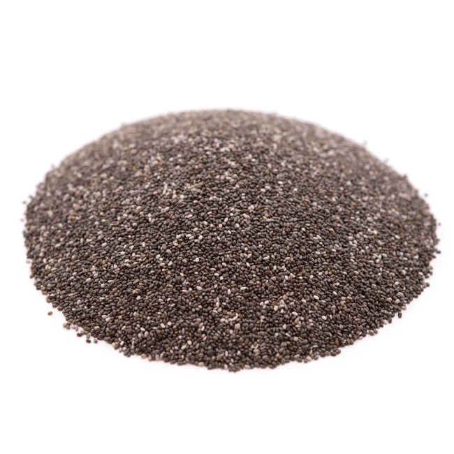 Raw Premium Grade Black Chia Seeds, Resealable Bag