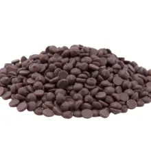 Premium Mini Baking Dark Chocolate Chips, Miniature Size Semi Sweet Cacao, Resealable Bag