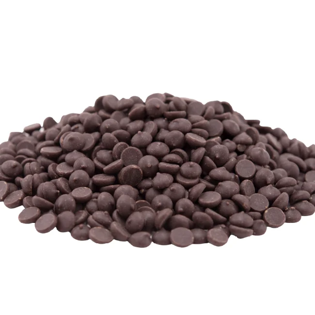 Premium Mini Baking Dark Chocolate Chips, Miniature Size Semi Sweet Cacao, Resealable Bag