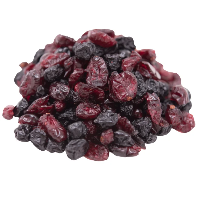 DRIED CAPE COD FRUIT MIX, Dried Blueberry & Cranberries, Resealable Bag