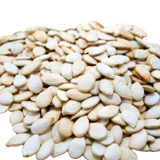 Jumbo Unsalted Roasted Snow White Pumpkin Seeds, In Shell Pepitas, Resealable Bag