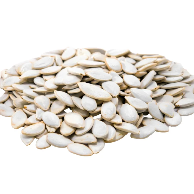 Raw Snow White Pumpkin Seeds, USA Grade In Shell Pepitas, Resealable Bag