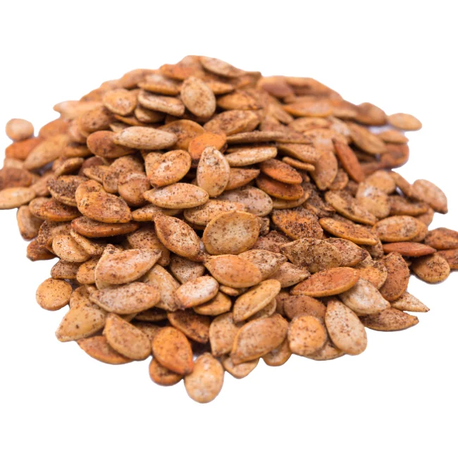 Spicy Habanero Seasoned Whole Snow White Pumpkin Seeds (In Shell Pepitas) Bag