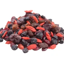SUPER 5 DRIED FRUIT MIX, Cranberries, Raisins, Blueberries, Cherries, Goji Berries, Resealable Bag