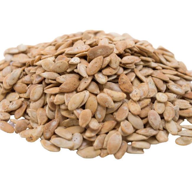 Toasted Onion & Garlic Seasoned Snow White Pumpkin Seeds, In Shell Pepitas, Resealable Bag