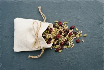 Trail mix everyone in the group can eat.