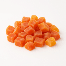 Dried Papaya Cubes | Sweetened